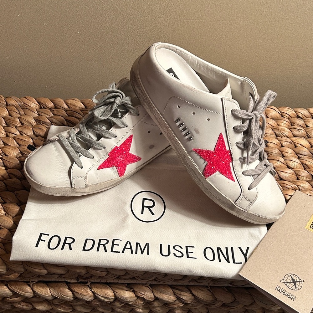 Golden Goose Sabot Mule Sneaker Size 38 GREAT PRICE!!! Like New!!